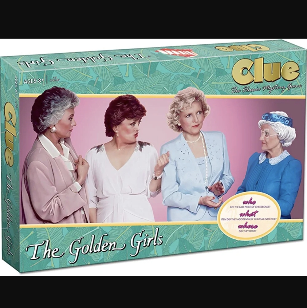 Clue Golden Girls Boardgame